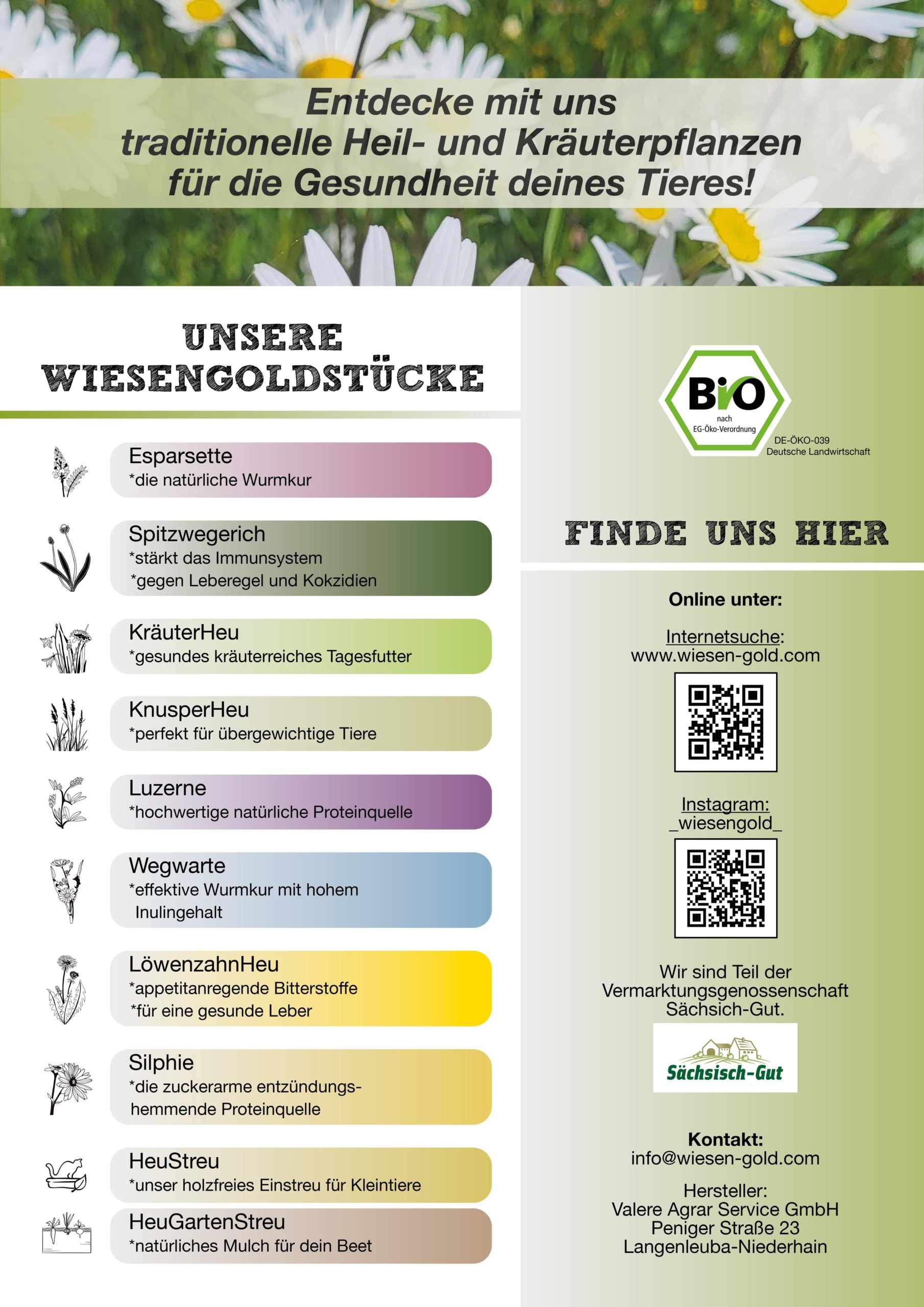 WiesenGold - BIO - Luzerne Pellets 6 kg – Bild 4